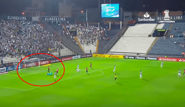 Alianza Lima cae en su debut por la Copa Libertadores.