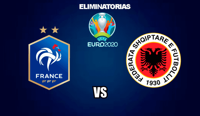 Francia vs. Albania EN VIVO por las Eliminatorias rumbo a la Eurocopa 2020.