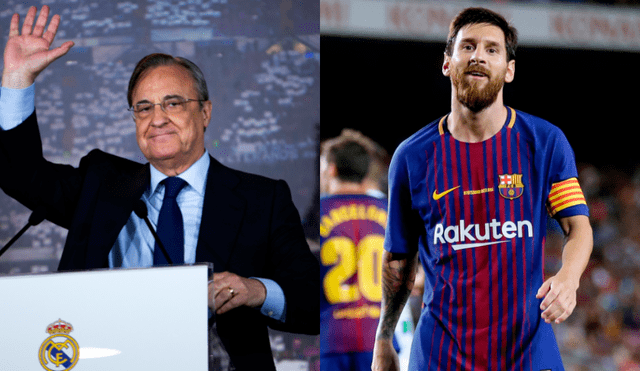Florentino Pérez confiesa que le hubiera gustado fichar a Lionel Messi