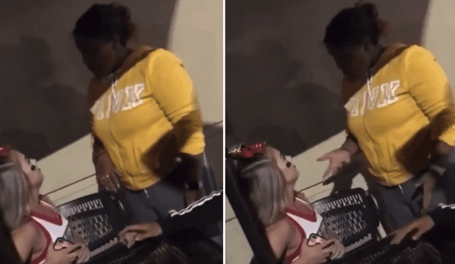 Facebook Viral: tremenda golpiza le dio una porrista a una chica afroamericana y usuarios quedaron sorprendidos [VIDEO]