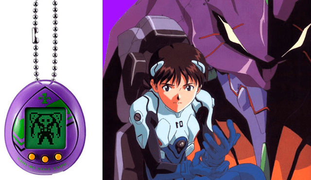 Tamagotchi inspirado en el Eva 01 de Shinji.