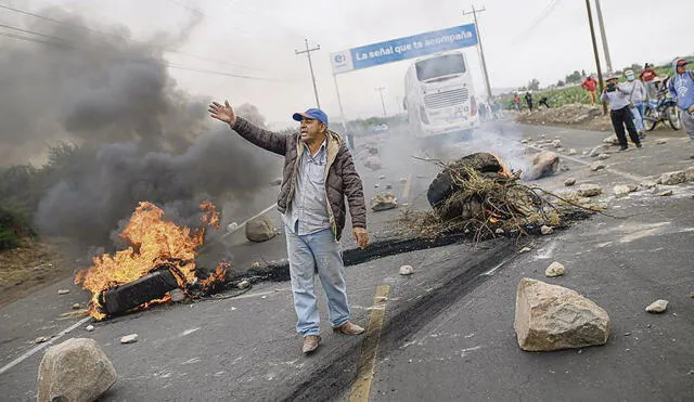 Protestas se centraron al sur del país. Foto: Rodrigo Talavera/ lLR