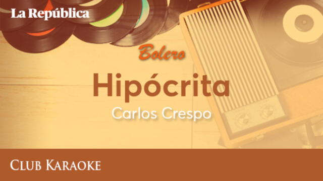 Hipócrita, canción de Carlos Crespo