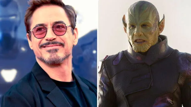 Tony Stark y Skrull. Créditos: Composición