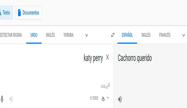 Google Translate: traductor 'trolea' a Katy Perry y resultado hace enojar a fanáticos [FOTOS] 