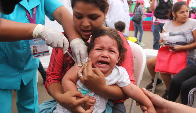 Niños serán vacunados contra 15 enfermedades