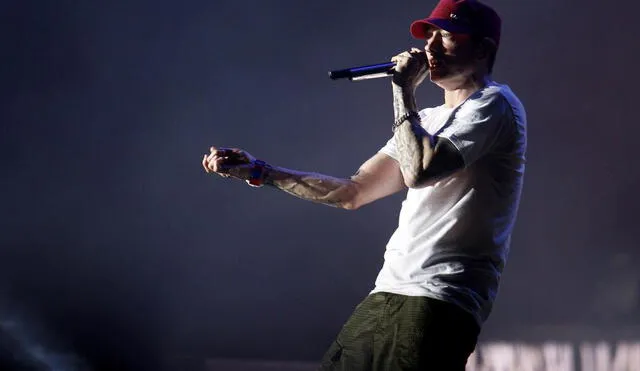 Eminem celebra sus 10 años libre de drogas