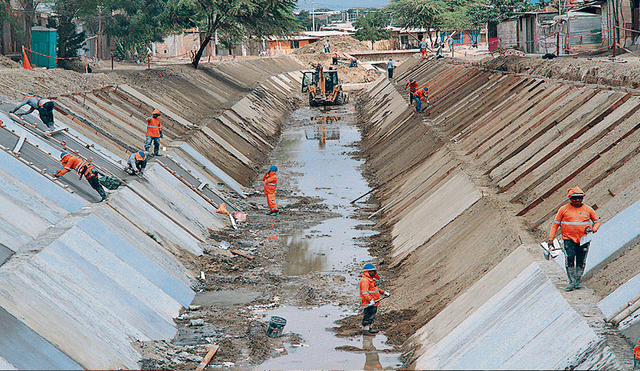 Avances. Comuna piurana inició con los trabajos de reconstrucción del dren Sullana por un monto de S/14 millones.