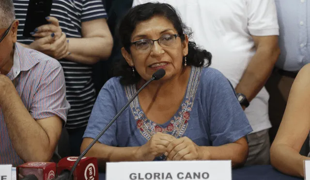 Gloria Cano: "La próxima semana Fujimori debe estar en un centro de reclusión"