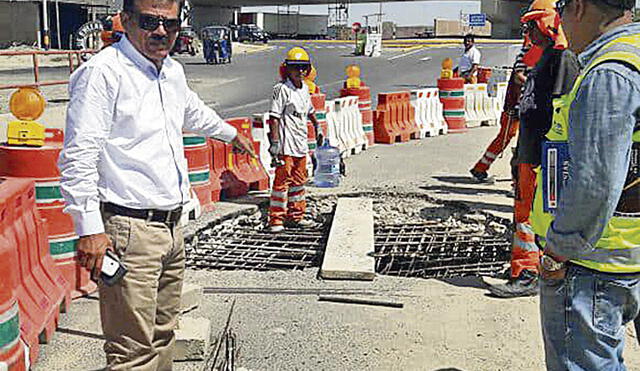 Piura: Alcalde exige a empresas H&H y CASA reconstruir dañado puente La Legua 