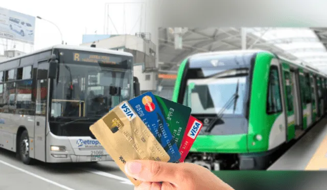 ¿Metropolitano y Metro de Lima se podrían pagar con tarjetas de débito y crédito?