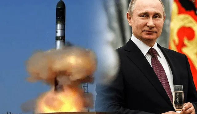 Vladimir Putin presenta impresionante arma nuclear que amenaza Estados Unidos