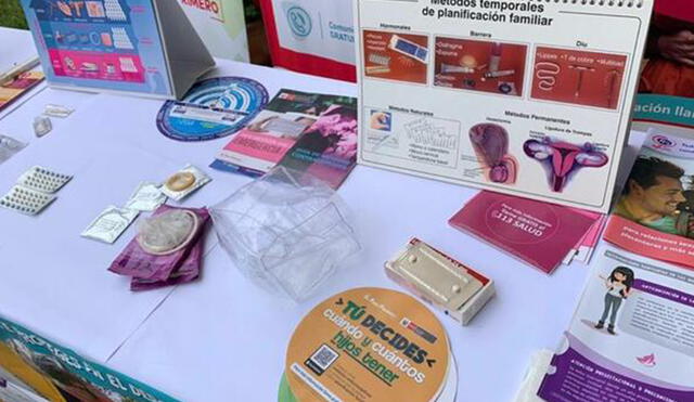 Son diversos métodos anticonceptivos que se entregan de forma gratuita. Foto: Ministerio de Salud.