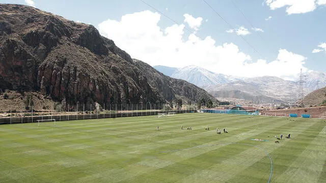 terreno. Real Garcilaso sigue construyendo el complejo de Oropesa, que cuenta con canchas de juego para los entrenamientos.