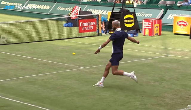 Tsonga se impondría a Paire por 6-4 y 7-5. En el siguiente encuentro se enfrentará al ganador de Federer-Millaman.