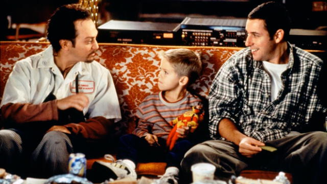 Adam Sandler es el inmaduro Sonny Koufax y se convierte en padre por unas semanas. (Foto: Internet)