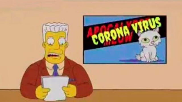 Los Simpson no predijeron el coronavirus: las imágenes difundidas son falsas