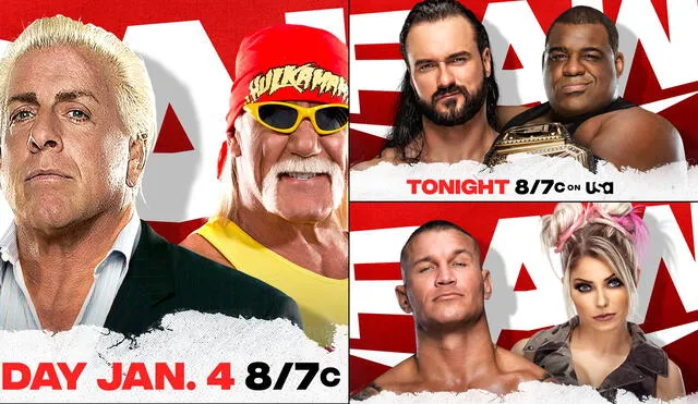 WWE RAW EN VIVO en español vía Fox Sports 2 por internet: HOY primer programa 2021