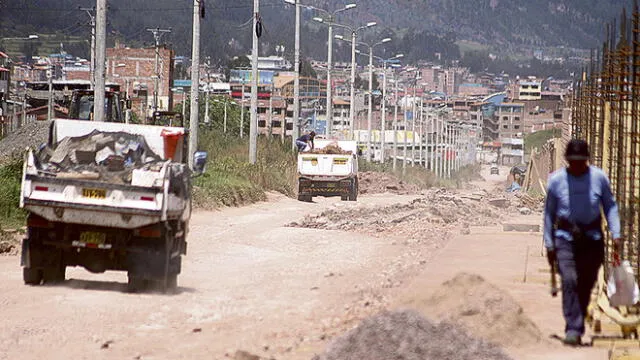 VÍA TRABADA. Proyecto sufrió numerosos retrasos en Cusco.