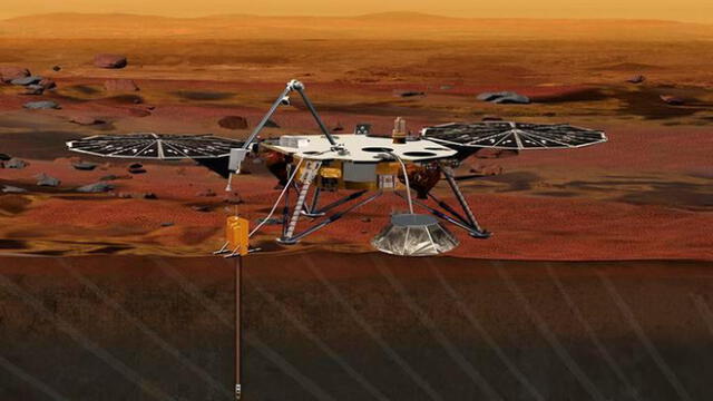 NASA: La nave Mars InSight se encuentra a mitad de camino hacia Marte