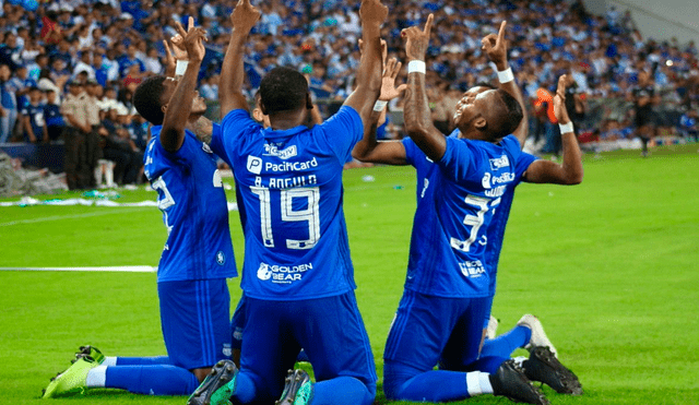 Emelec goleó 3-0 a Sporting Cristal en la denominada 'Explosión Azul 2019' [RESUMEN]