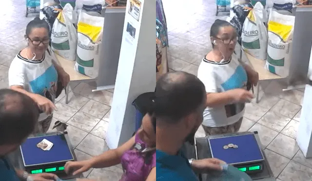 Facebook: Captan el momento en que un pájaro roba dinero en una tienda [VIDEO]