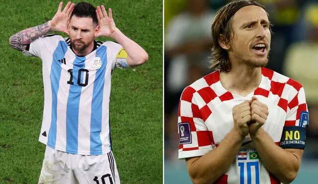 Argentina vs. Croacia se enfrentaron en el Mundial Rusia 2018. Foto: composición/EFE