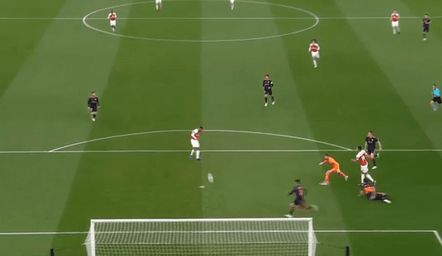 Arsenal vs Valencia: contragolpe y Alexandre Lacazette define a placer el 1-1 [VIDEO]