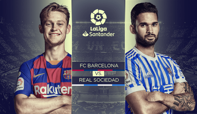 Barcelona vs. Real Sociedad EN VIVO: sigue AQUÍ el partido por LaLiga Santander.