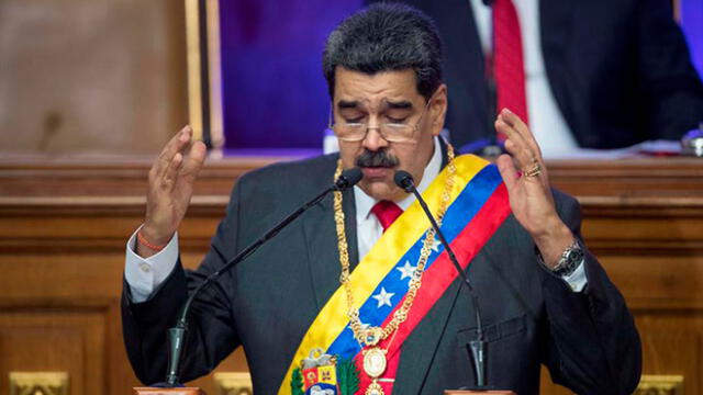 Maduro brindó estas declaraciones durante la presentación del balance de su Gobierno en 2019. Foto: EFE