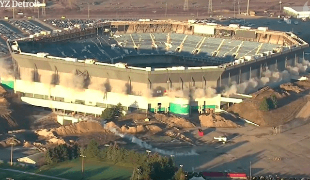 YouTube: intentaron demoler estadio con explosivos, pero algo salió mal