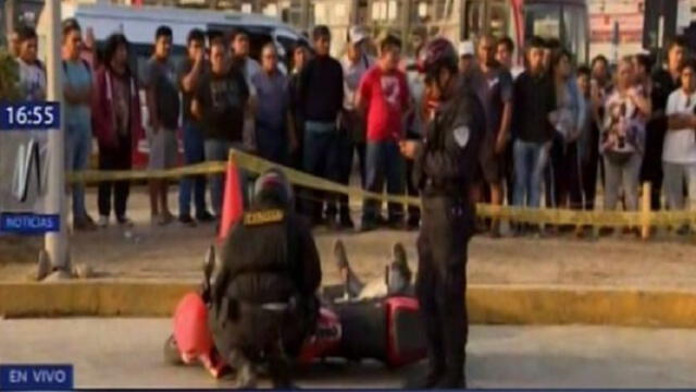 Los Olivos: joven fue asesinado a balazos en un grifo [VIDEO] 