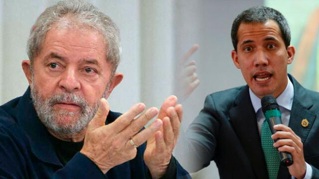Lula da Silva y Juan Guaidó se enfrentan en Twitter con serias acusaciones. Foto: difusión
