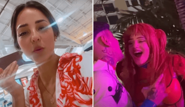 Lucia Fuster bailó en la mima discoteca que Rauw Alejandro y la Rosalía. Foto: Luciana Fuster/Instagram/Bresh/Instagram