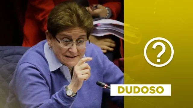 Congresista Lourdes Alcorta es miembro de la Comisión de Constitución.