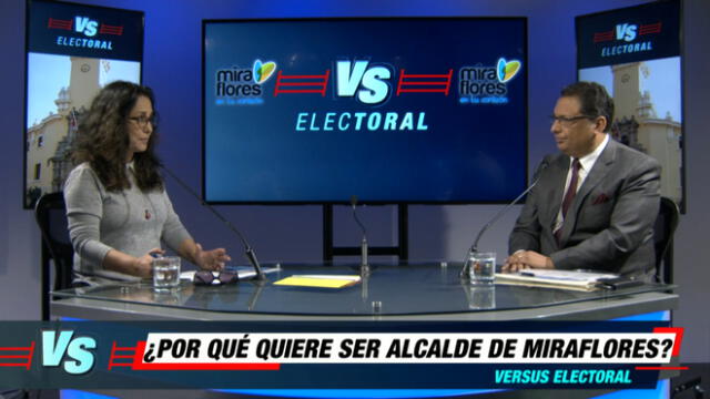 Versus Electoral Miraflores: Bruno Crespo candidato por Restauración Nacional