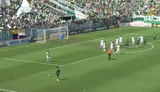 YouTube: el emocionante primer gol del Chapecoense después de la tragedia aérea 