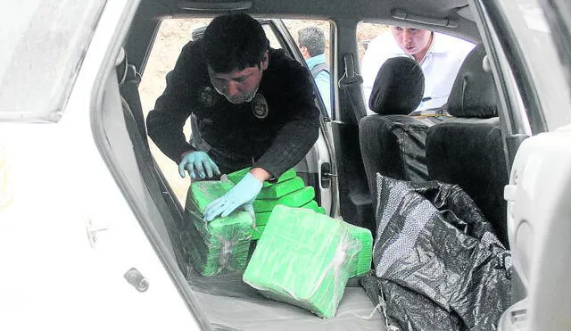  Andahuaylas: Caen cinco narcotraficantes con 192 kilos de cocaína