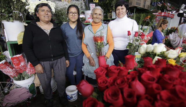 Día de la madre en el ''Mercado Las Flores'' [FOTO]