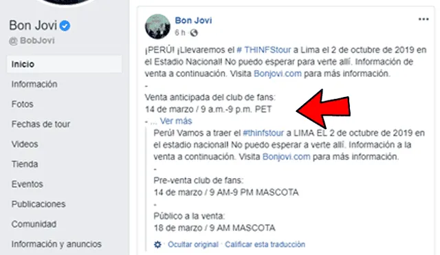 Facebook viral: ¿Bon Jovi anuncia concierto en Perú al estilo de Tapir 590? Aquí la verdad [FOTOS]
