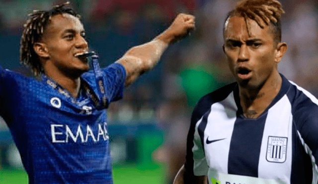 André Carrillo troleó a Joazhiño luego que el futbolista de Alianza Lima emulara su estilo. (FOTO: Composición GLR).