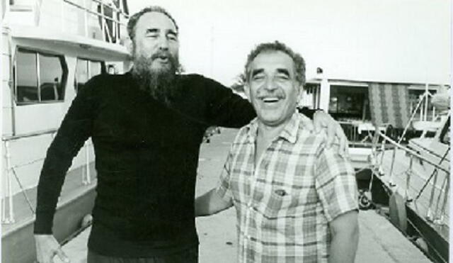 Gabriel García Márquez fue un estrecho amigo de Fidel Castro. Foto: difusión