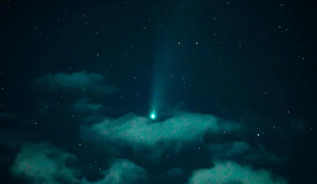 El cometa C/2022 E3 (ZTF) podría observarse a simple vista a finales de enero y principios de febrero. Foto: referencial / AFP