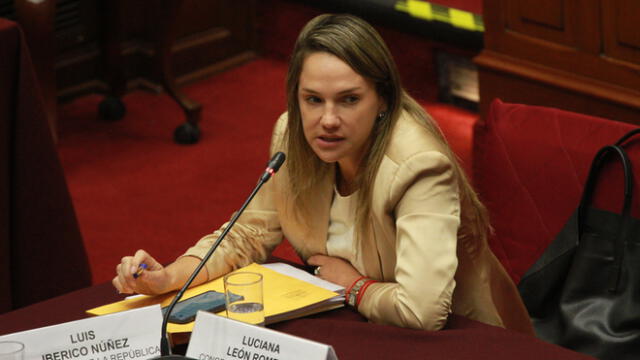 Luciana León habría sido el brazo político legal de Los Intocables Ediles.  Foto: La República.