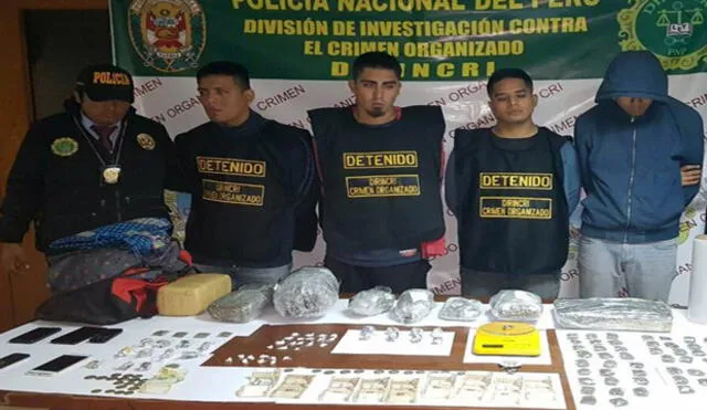 San Juan de Lurigancho: detienen a 4 sujetos por comercialización de droga
