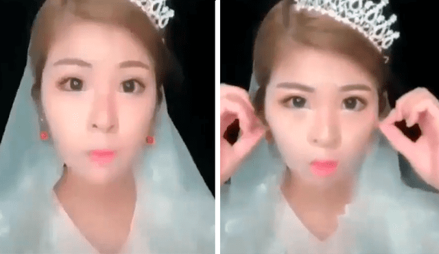 YouTube viral: La increíble transformación de una novia asiática al quitarse el maquillaje sorprende al mundo [VIDEO] 