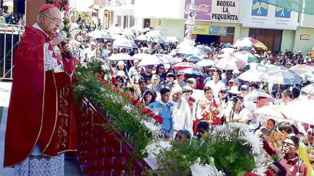 Desde Tacna Cardenal Pedro Barreto pide firmeza para afrontar la corrupción
