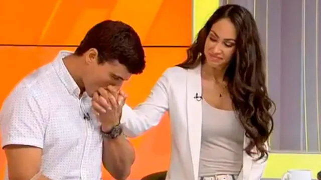 Captan a Melissa Loza en nuevo enfrentamiento de su novio [VIDEO]