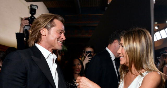 Brad Pitt y Jennifer Aniston SAG Awards