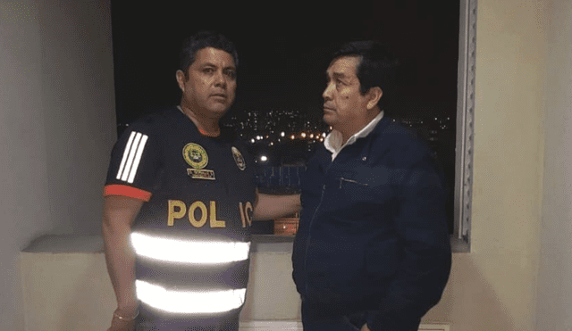 Benicio Ríos: excongresista sentenciado se entregó a la Policía